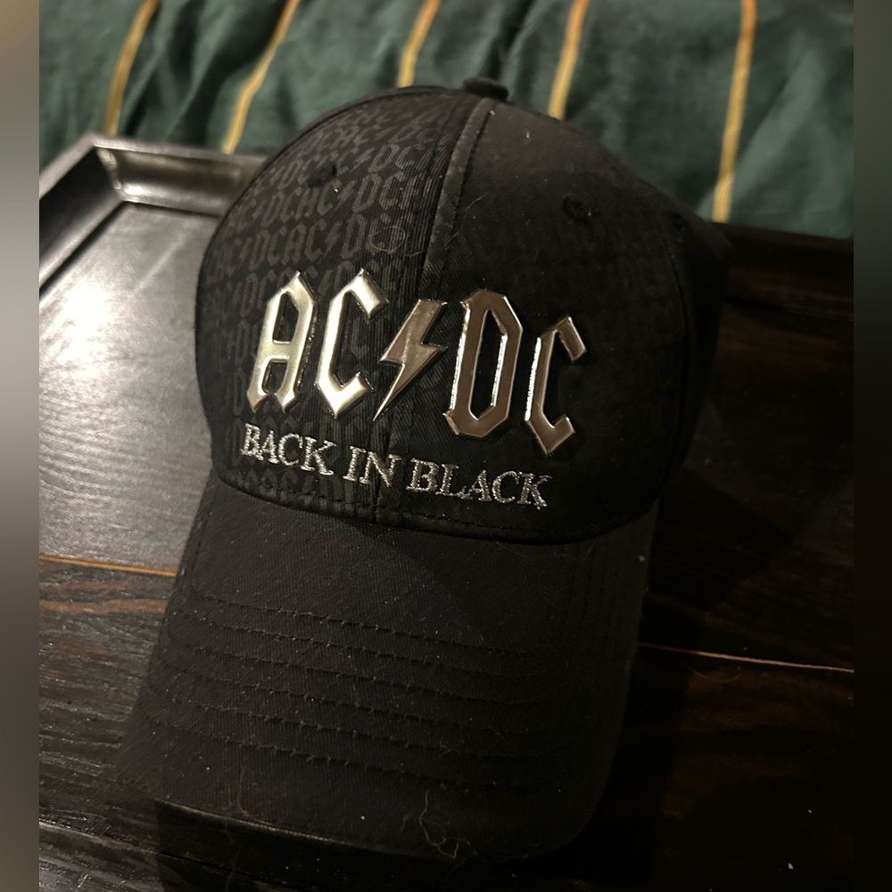 AC/DC Black Logo Hat